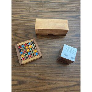 Wooden puzzles set of three